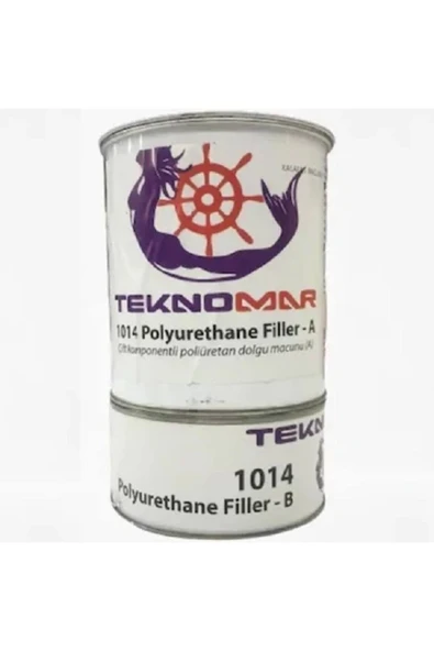 TEKNOMAR Pu 1114/a Ahşap Tekne Macunu 1 Kg - Resim 8