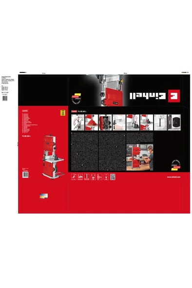 Einhell Tc-sb 245 L, Şerit Testere - 4308035 Outlet - 5