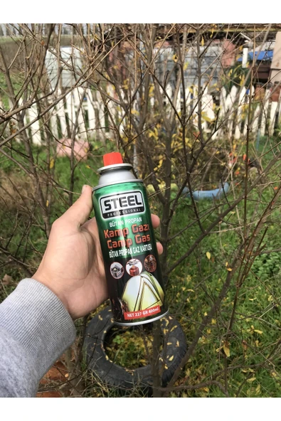 STEEL Kamp Gazı 227gr 400ml - Resim 2