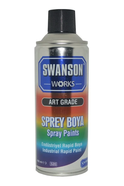 SWANSON Endüstriyel Rapid Sprey Boya Siyah 400 ml ürün görseli