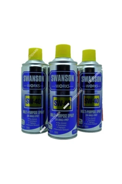 SWANSON WORKS Pas Sökücü Temizleyici Bakım Spreyi 200 Ml - Resim 5