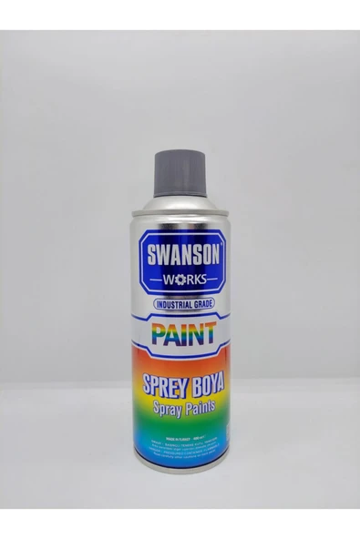 1tech Swanson Works Gri Renk Sprey Boya 400 Ml - 3