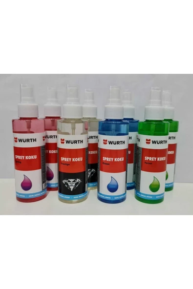 Würth 170 ml Sprey Koku 8'li Set ürün görseli