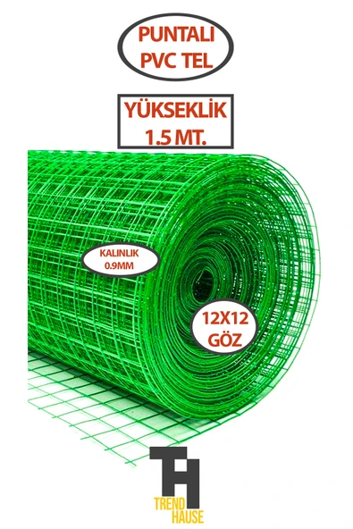 PUNTALI PVC TELİ YÜKSEKLİK 150 CM ARA AÇIKLIĞI 12X12CM