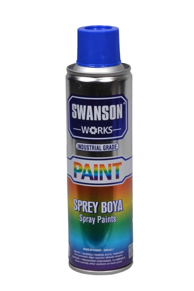 SWANSON WORKS Sprey Boya Gri 250 Ml ürün görseli