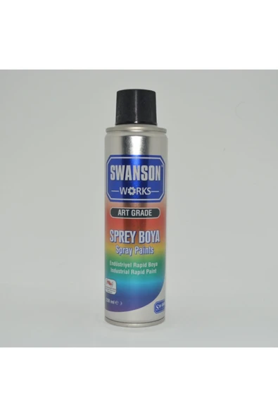 SWANSON WORKS Sprey Boya Gri 250 Ml - Resim 2