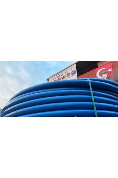 FIRAT 20 Mm Mavi Kangal Boru Sulama Borusu 10 Atü (100 Metre) - 6