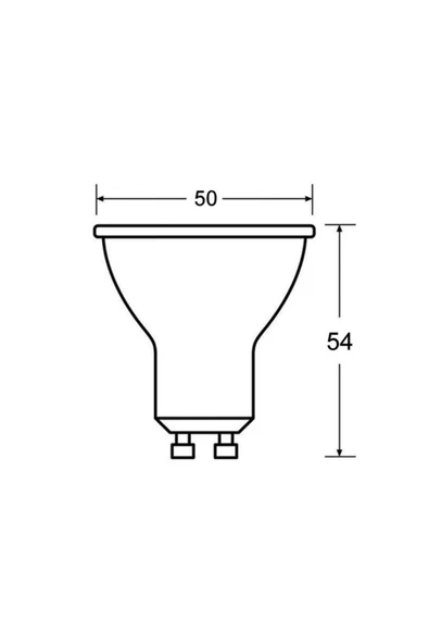 Osram Modalist Ledvalue 6,9W(80W) Par16 Led Spot Ampul Sarı 2700K - GU10 Duy New Desinger 744636 - Resim 2