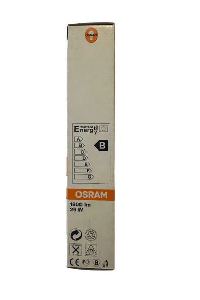 Osram Dulux D 26w 827 2700k Sarı Işık 2pinli G24d-3 Duylu Boy:16.5cm ( 10w-13w-18w Yerine Olmaz ) - Resim 5