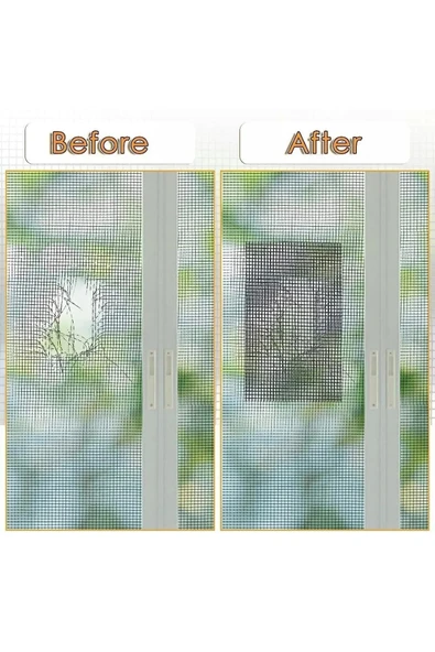 AYMAGNET Sineklik Yaması 50mmx2mt Tamir Kiti Bantı , Sineklik Yama Tamir Bandı (2 Metre) - 3