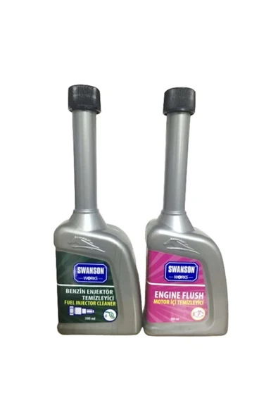 SWANSON WORKS Benzin Enjektör Temizleyici 300 ml + Motor Içi Temizleyici 300 ml - Resim 2