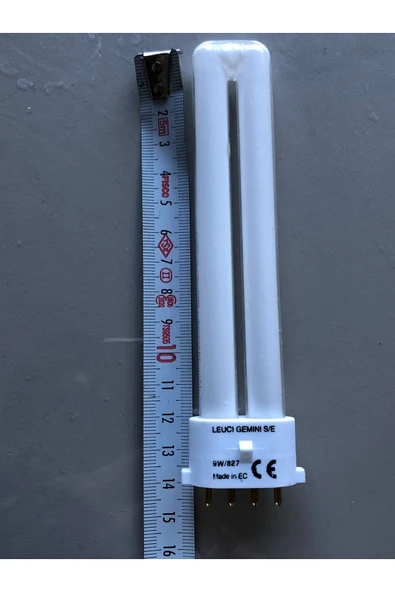 Leuci LEUCİ  PLS 9W/827 4PİN 2700 KELVİN SARI - Resim 3