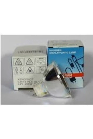 Osram 24v 250w 64653 Xenephot G5.3 Çanak Ampul ürün görseli 1