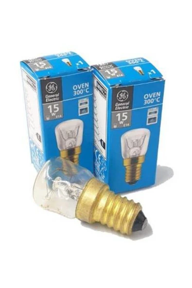 GENERAL 5 Adet  Elc 220v E 14 15w 300° Fırın Ampülü
