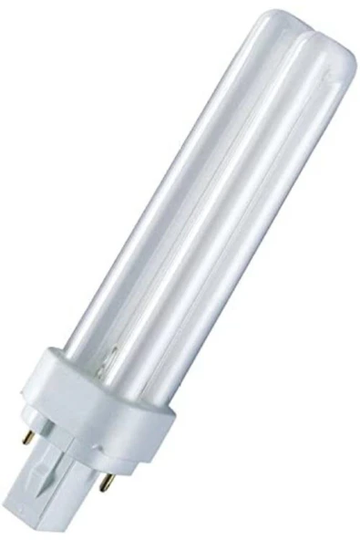 Osram 26w/827 Plc Ampül 2700k Günışığı 2 Pinli (X10 ADET) Boy:16.5cm ( 10w-13w-18w Yerine Olmaz ) - Resim 3