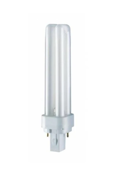 Osram 10 Adet Dulux D Plc 26w/840 2pinli 4000 Kelvin Günışığı Boy:16.5cm ( 10w-13w-18w Yerine Olmaz ) ürün görseli 1