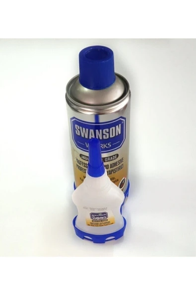 SWANSON WORKS Öz Ortaklar Hırdavat Hızlı Yapıştırıcı Mdf Kit 200 ml