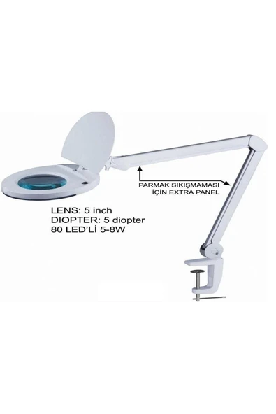 Swat Hzb-129 Magnıfıer Ledli Masa Büyüteci ürün görseli 1