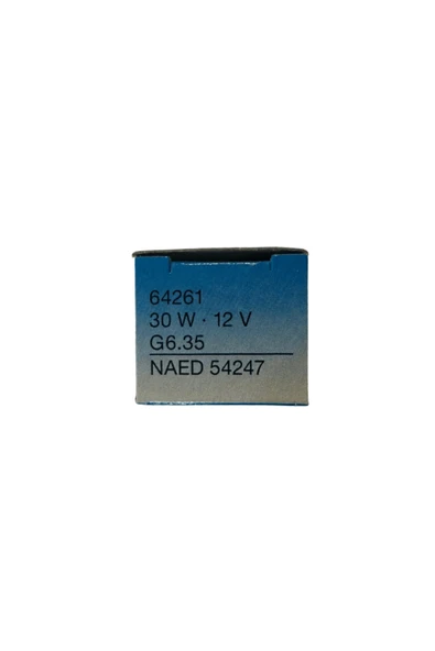 Osram 64261 30W 12V G6.35 Duy Halogen Display Optic Ampul - Resim 5