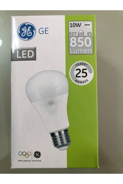 General Electric 6 ADET  GENERAL ELC LED 10W=60W 850 LÜMEN 6500K BEYAZ 25.000 SAAT ürün görseli 1