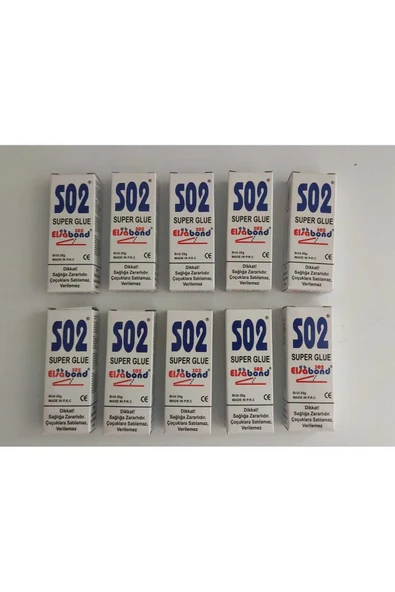 BAYBOND 10 Adet 502 Japon Yapıştırıcısı Hızlı Yapıştırıcı 20g - Resim 2