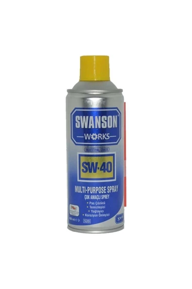 SWANSON 1 Adet Sw-40 Pas Sökücü Korozyon Önleyici Çok Amaçlı Sprey 200ml - Silah Temizleme Spreyi - Resim 2