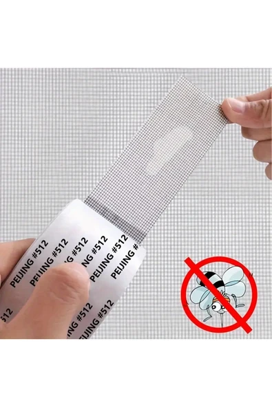 Nactumu Güçlü Yapışkanlı Sineklik Tamir Bandı, Sinek Önleyici Yama Bandı 2 mt x 5 cm - Resim 2