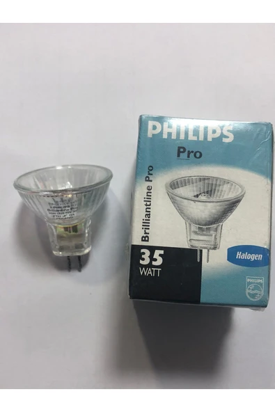 Philips 3 ADET PHILIPS 12V 35W MR 11 HALOJEN ÇANAK ÇAP:35mm ürün görseli 1