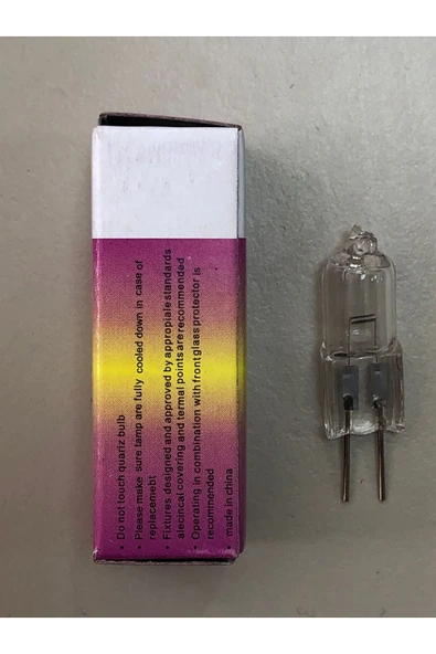 İthal 5 ADET 12V 20W G4 HALOJEN LAMBA ÇİN MALI - Resim 4