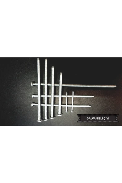 Yemişci Galvanizli Çivi Kalaylı Çivi Tekne Çivisi 6cm 1 Kg.