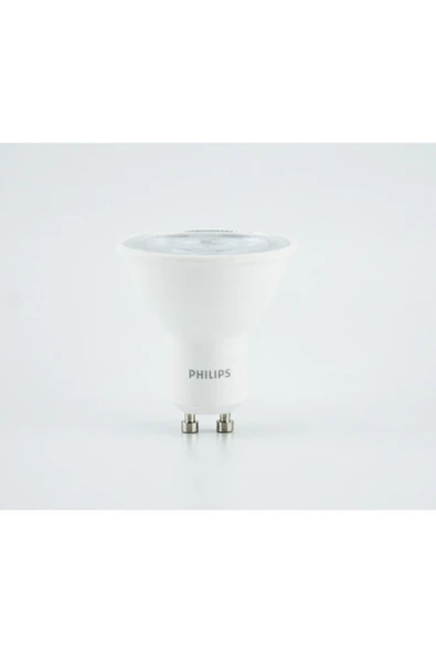 Philips 10 Adet Phılıps 4.7w 50w Gu10 Duy 2700k Sarı Led Çanak Spot Ampul ürün görseli 1