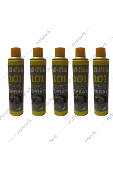 SWANSON WORKS F101 Balata Temizleme Spreyi 5'li - Resim 2