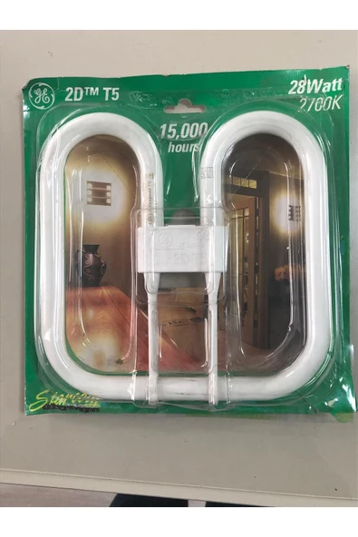 General Electric GENERAL ELC. F282D/827/4P  FLORESAN 28W 2700K SARI 2250 LÜMEN - Resim 3