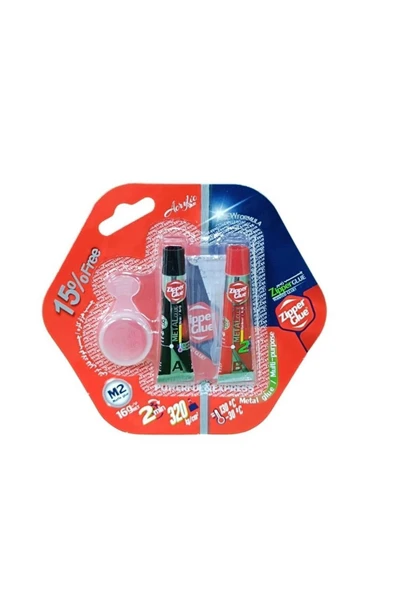 Zipper Glue Mat Yapıştırıcı 16 GR Zipper Glue İran Yapıştırıcısı