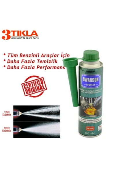 Aydıns trade Swanson Works Benzin Ve Lpg Enjektör Yakıt Sistemi Temizleyici Katkı - Resim 2