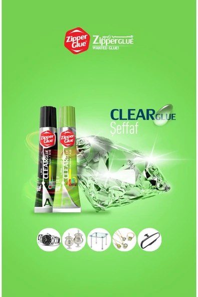 Zipper Glue ŞEFFAF YAPIŞTIRICI 16 GRAM ZİPPER GLUE - 4