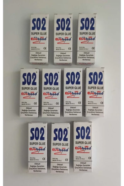 BAYBOND 10 Adet 502 Japon Yapıştırıcısı Hızlı Yapıştırıcı 20g ürün görseli