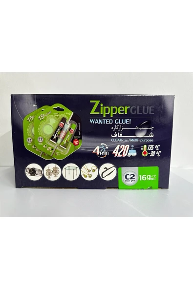 Zipper Glue Ikiz Tüp Iran Yapıştırıcısı Kuvvetli Plastik Çelik Cam Metal Yapıştırıcı şeffaf - Resim 3
