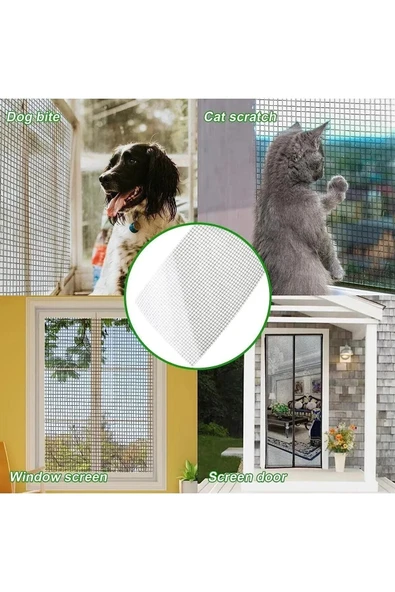 AYMAGNET Sineklik Yaması 50mmx2mt Tamir Kiti Bantı , Sineklik Yama Tamir Bandı (2 Metre) - 5