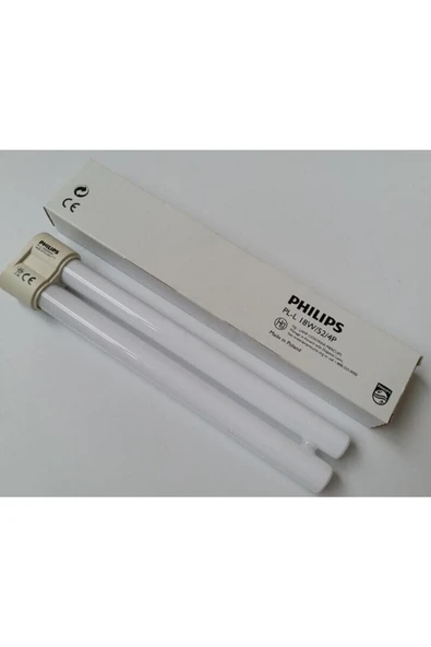 Philips PLL 18W/52/4P  UV-A LAMBA 450 nm KUVÖZ AMPULÜ - Resim 2