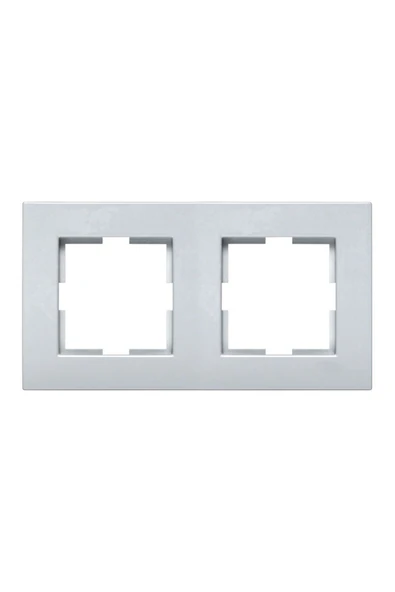 VİKO Novella Gümüş İkili Çerçeve