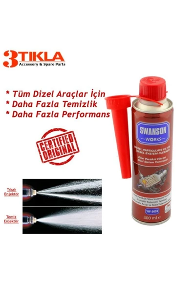 SWANSON Works Dizel Partikül Filtre Ve Komple Yakıt Sistemi Temizleyici Katkı - Resim 2