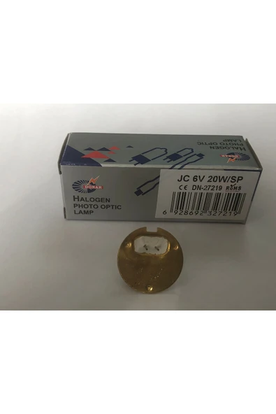 JC TOPCON SLİT AMPUL 6V 20W TABLALI DONAR DN-27219 - Resim 2