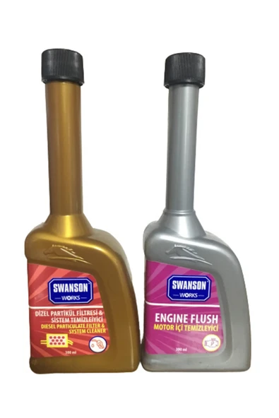 SWANSON WORKS Dizel Enjektör Temizleyici 300 Ml + Motor Içi Temizleyici 300 Ml ürün görseli