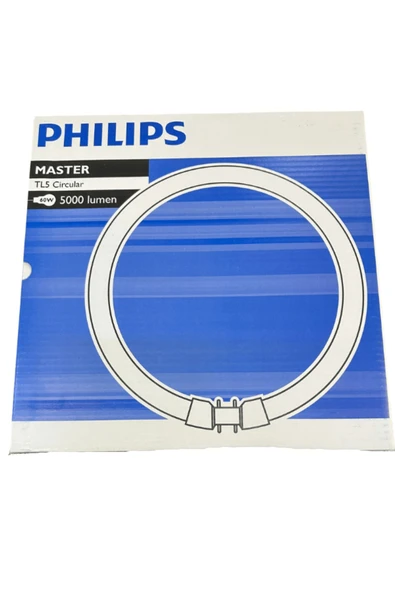Philips Master Tl5 60w 830 3000k Sarı Işık 2gx13 ( 40w-55w Yerine Olmaz Iç Çap:33,5cm Dış Çap:37 Cm ) ürün görseli 1