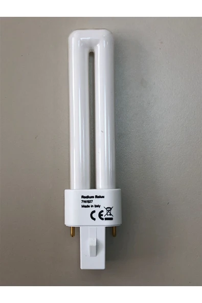 Radium 2 ADET PLS 7W/827 2P 400 LÜMEN 2700 KELVİN SARI LAMBA - Resim 2