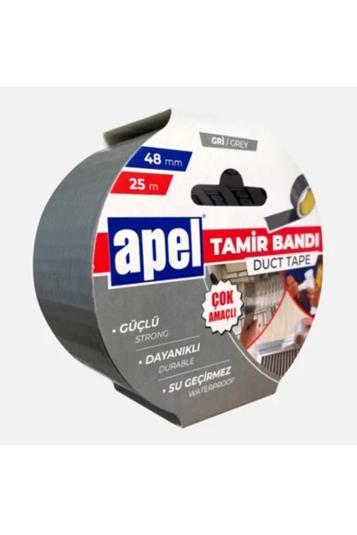 APEL Tamir Bandı Gri 48mm 25mt 3 Adet Fiyatıdır - 2