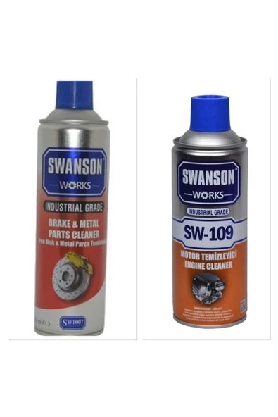 SWANSON WORKS Balata Sprey Motor Temizleyici Bakım Seti - Resim 2