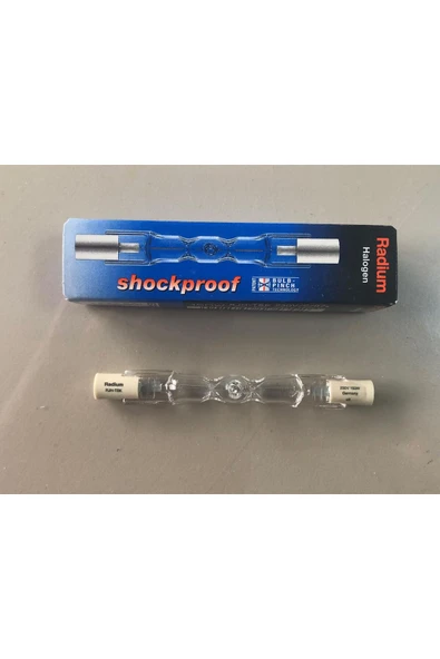 Radium 2 ADET RADİUM ÇUBUK HALOJEN LAMBA 150W 2500 LÜMEN 78mm