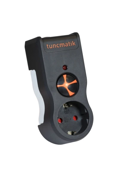 Tunçmatik Powersurge 1050 Joule 1`li Akım Koruyucu Priz Siyah - TSK19020 ürün görseli 1